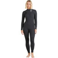 Femmes Salty Dayz Natural 4/3mm Chest Zip Combinaison Néoprène